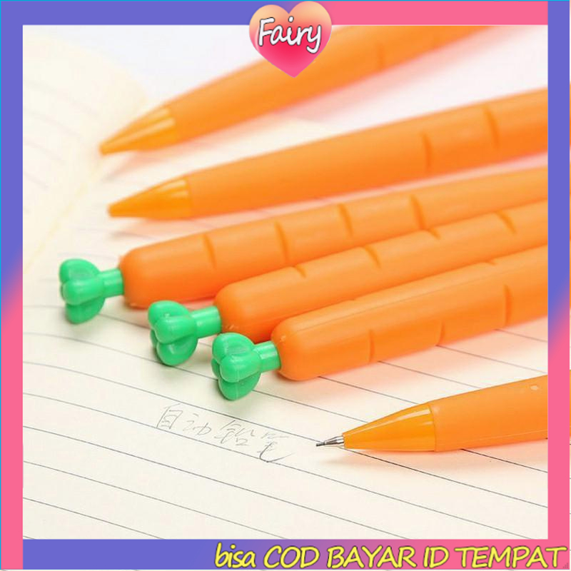 

Wortel Kaktus Jagung Pensil Otomatis 0.5/0.7mm Aktivitas Pensil Kartun Lembut Karet Tekan Pena F