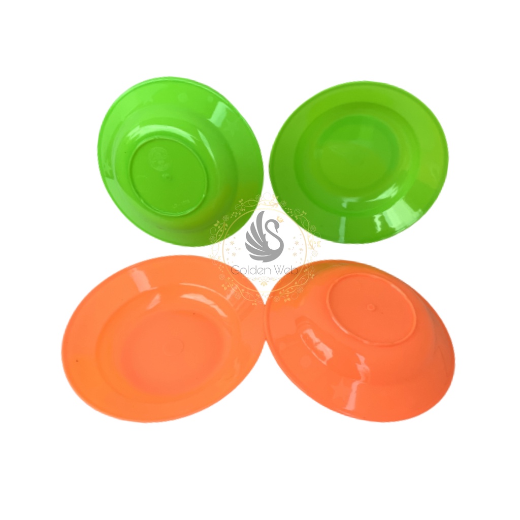 PLATE / PIRING SEMI MELAMIN / PIRING KECIL / LEPEK (6 INCH)