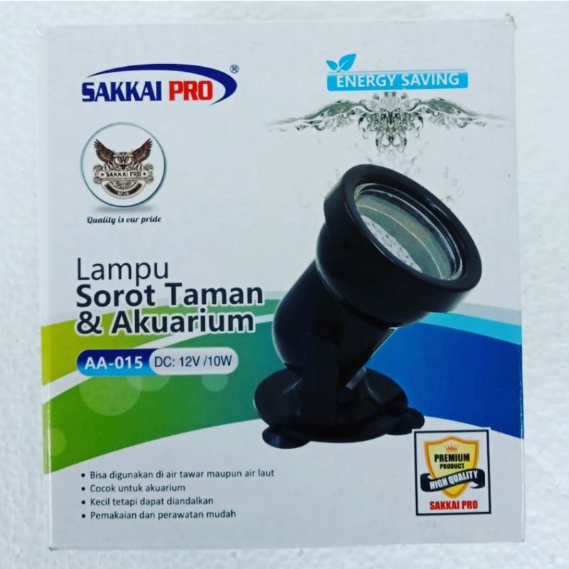 lampu SAKKAI PRO AA 015 Lampu led sorot kolam taman  &amp; aquarium