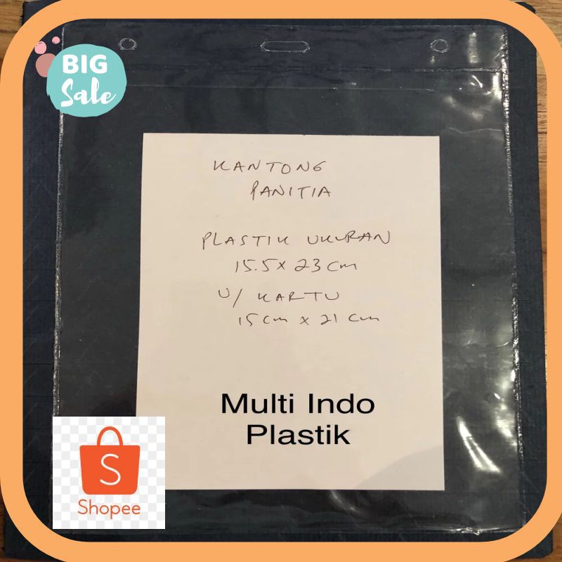 

Termurah kantong SPP kantong PLN kantong panitia plastik ID Card Nametag Kekinian
