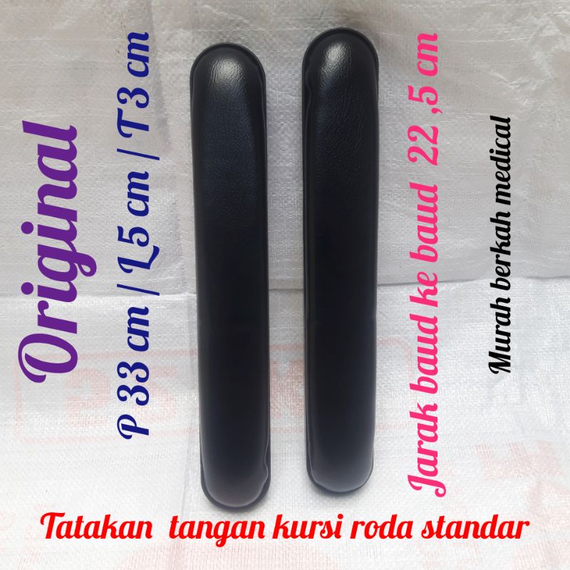 tatakan tangan kursi roda standar original harga ekonomis produk original