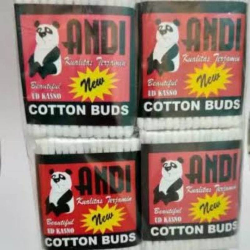 Cotton Buds /Cottonbud / Korek Kuping / Ear pick ANDI