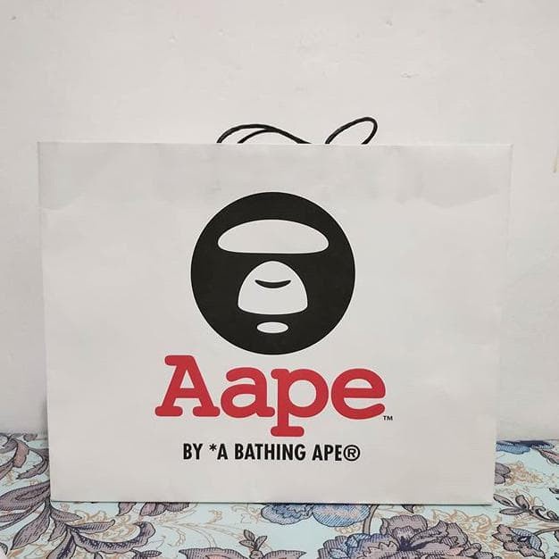 

(TERLARIS) Paperbag Aape Medium / Paper Bag Aape Original / Paperbag Bape Large