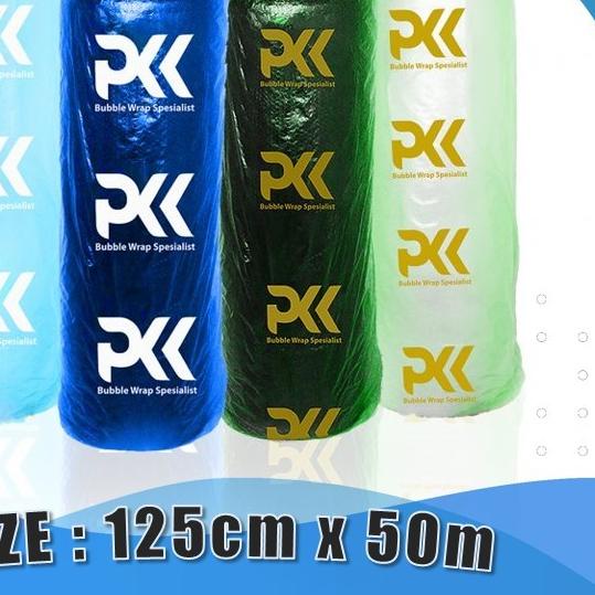

۝ Bubble Wrap 125cm x 50m 3Kg PKK Specialist Bubblewrap Roll - Hitam ►