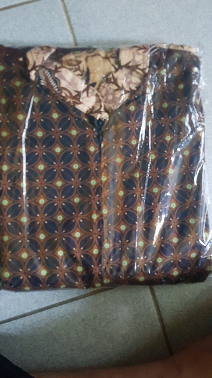 Gamis Batik Pias Sogan Ulir Size Standar Dan Jumbo Bahan Katun Mataram Primisima