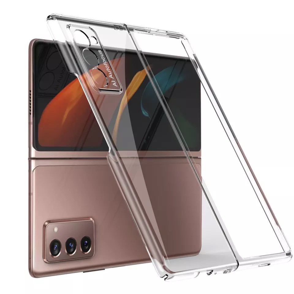 Case Samsung Galaxy Z Fold 2 Fold2 2020 Gkk Case  Clear Transparan Slim ( Back Casing) Original