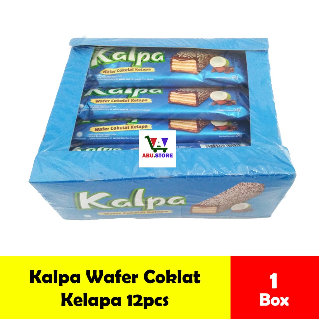 

Kalpa Wafer Coklat Kelapa Box 12pcs