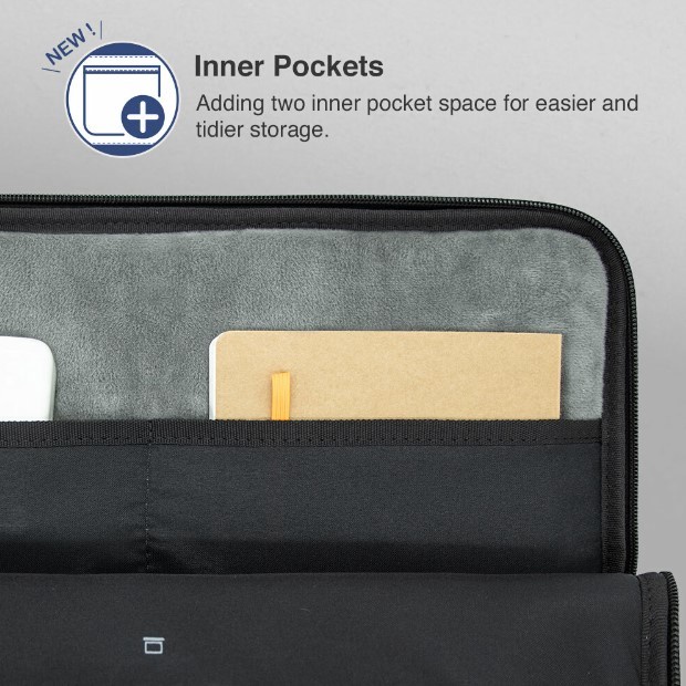 JTLGEEND Amos Pro Notebook Organizer Sleeve for Macbook 13 - 14 inch