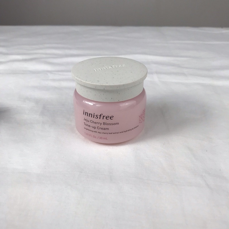 PRELOVED INNISFREE JEJU CHERRY BLOSSOM TONE-UP CREAM