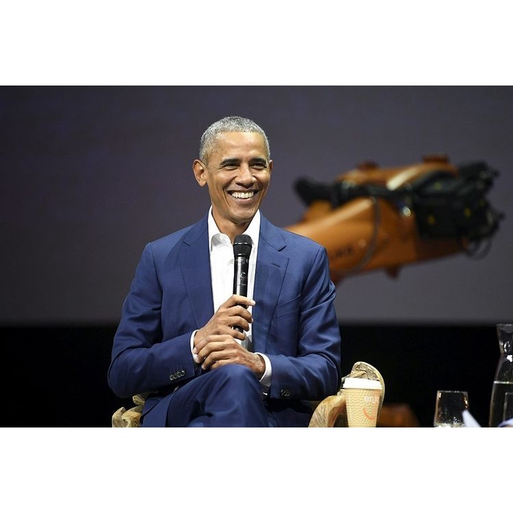 Lukisan murah lukisan cetak hiasan dinding plus bingkai gambar presiden obama