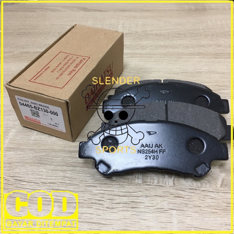 BRAKE PAD GRAND MAX KAMPAS REM DEPAN SET DAIHATSU GRANDMAX LUXIO REM CAKRAM GRAND MAX