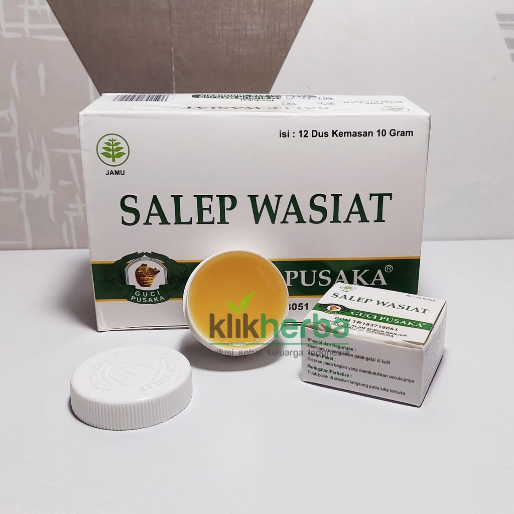 Salep Wasiat Guci Pusaka - Salep Guci Pusaka Original -  Salep Kulit Ampuh