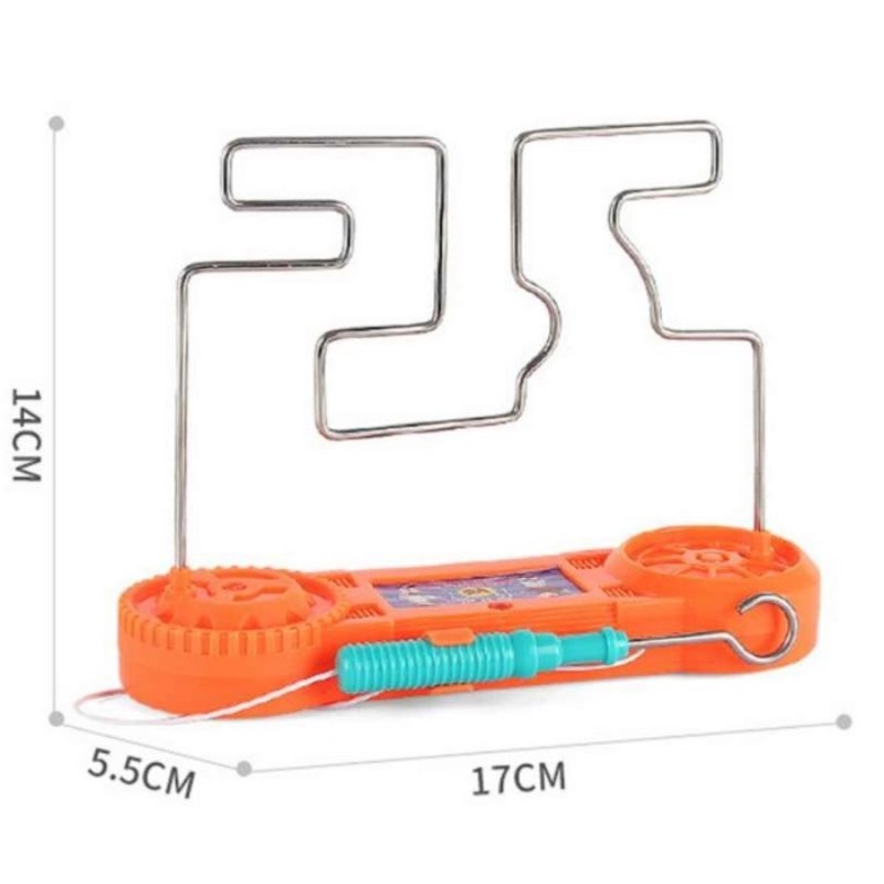 Mainan Motorik Melatih Kesabaran - Electric Touch Maze Labirin Anak