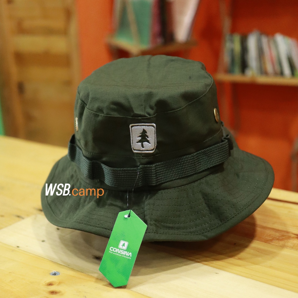 TOPI RIMBA CONSINA / BUCKET HAT - Topi Gunung - ORIGINAL CONSINA