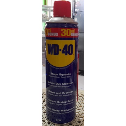 Cairan Pelumas Anti Karat WD 40 412 ML