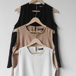 [JPY. 152247] Inner Tanpa Lengan Sleeveless / Inner Pendek / Inner/ Inner Kaos Pendek / Inner Bahan 