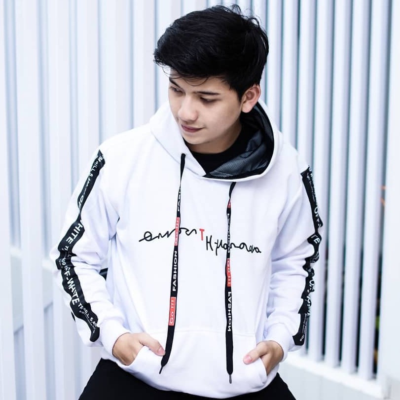 Public - Deas Offwhite - Hoodie Pria &amp; Wanita