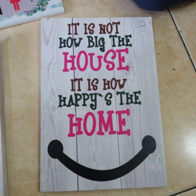 Hiasan Dinding Poster Kayu Al-208