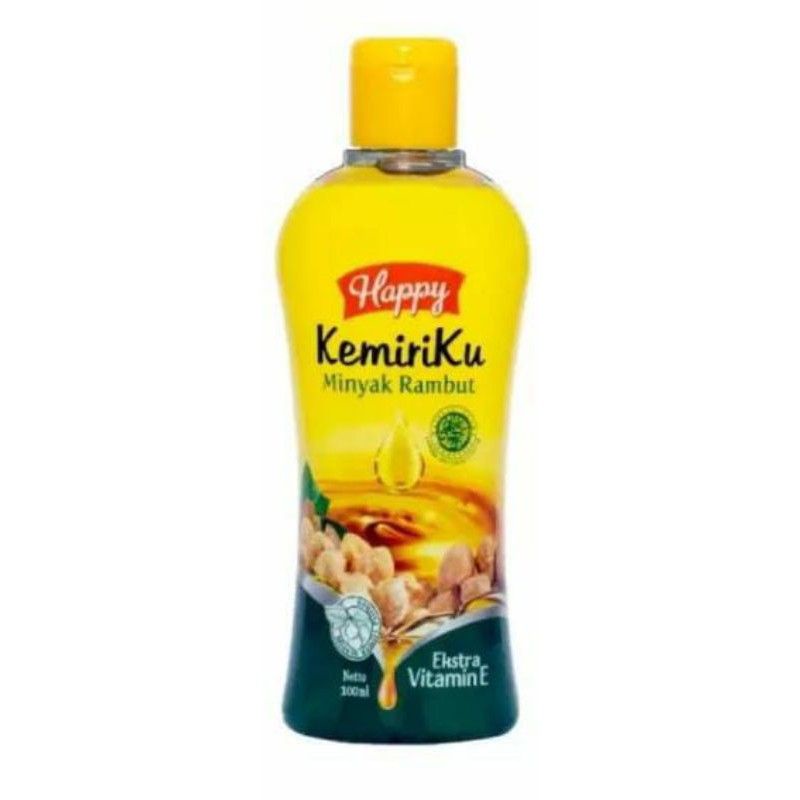 happy kemiriku Vit E kuning 100ml