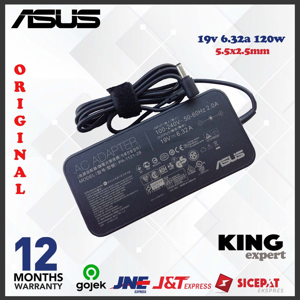 Adaptor Charger Laptop Notebook ASUS ROG GL552 GL552V GL552VW GL552VD GL552VL GL552VX GL552J GL552JX