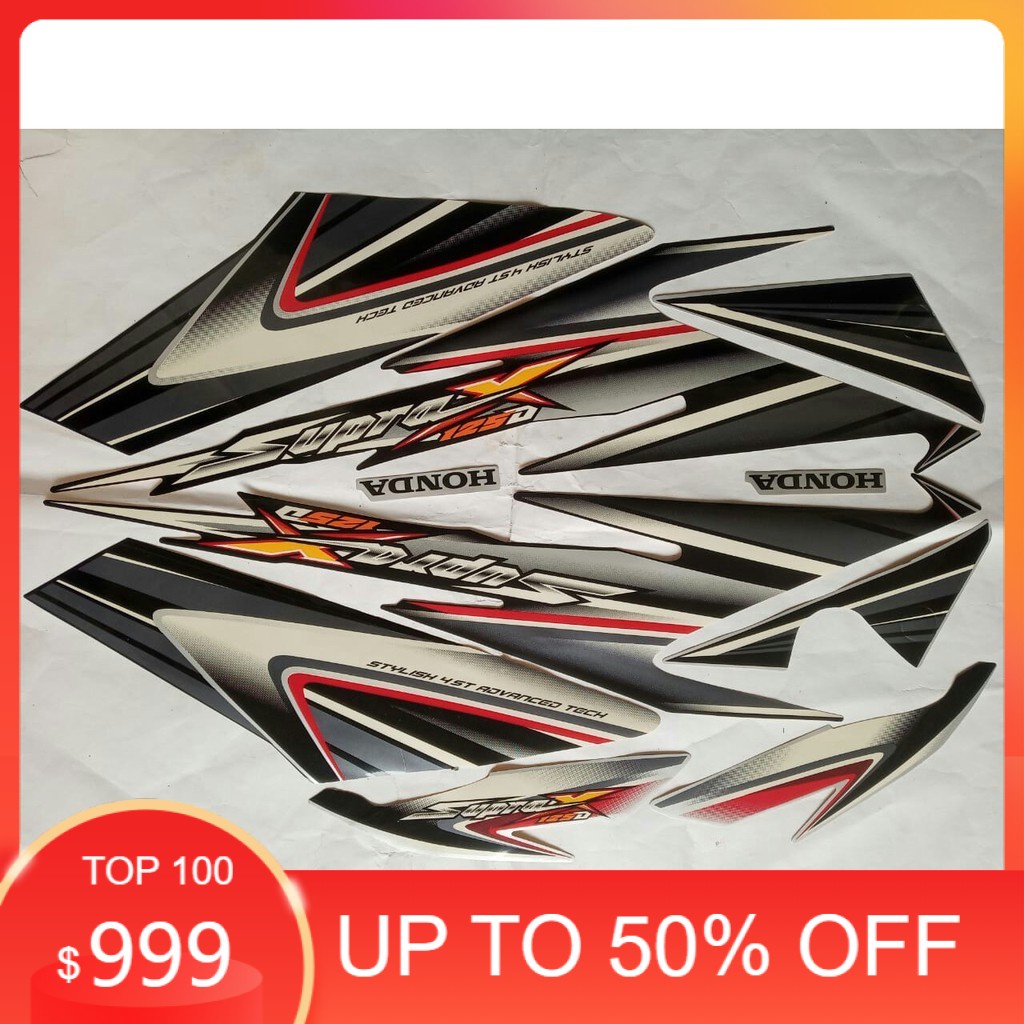 stiker striping supra x 125 2006