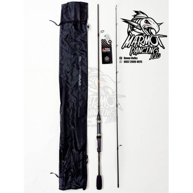 ROD JORAN SPINNING UL ABU GARCIA PROMAX PMAXS 662UL IA 2 - 6LB FUJI