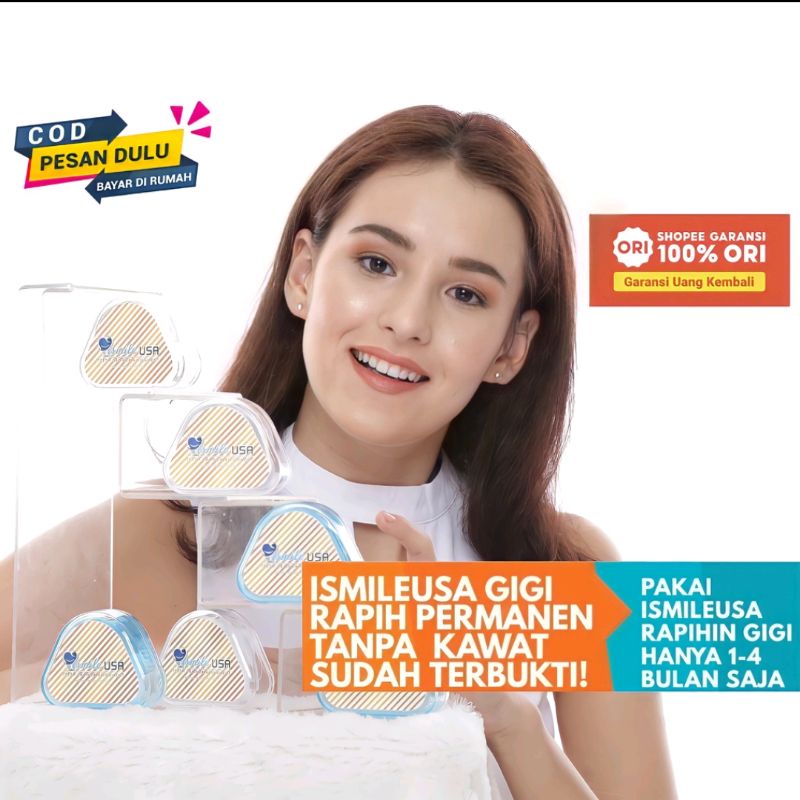 Cuci Gudang / Ismile Usa / Perapih Gigi Original 100% Import Amerika Murah Ori / Perata Gigi / Behel