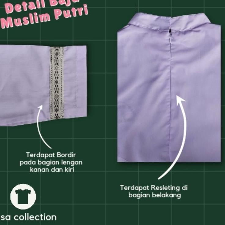 Hot Sell.. Seragam Muslim Putri SMPN 5 Tamsel