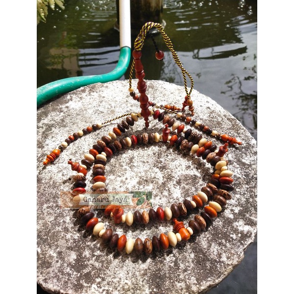 Tasbih muslim tijani kombinasi kayu bertuah real pict