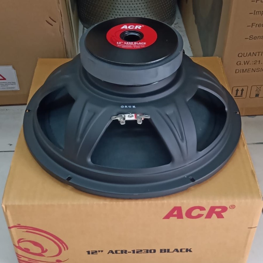 Speaker 12 inch 12" Full Range ACR 1230 BLACK - Speaker ACR 1230 BLACK