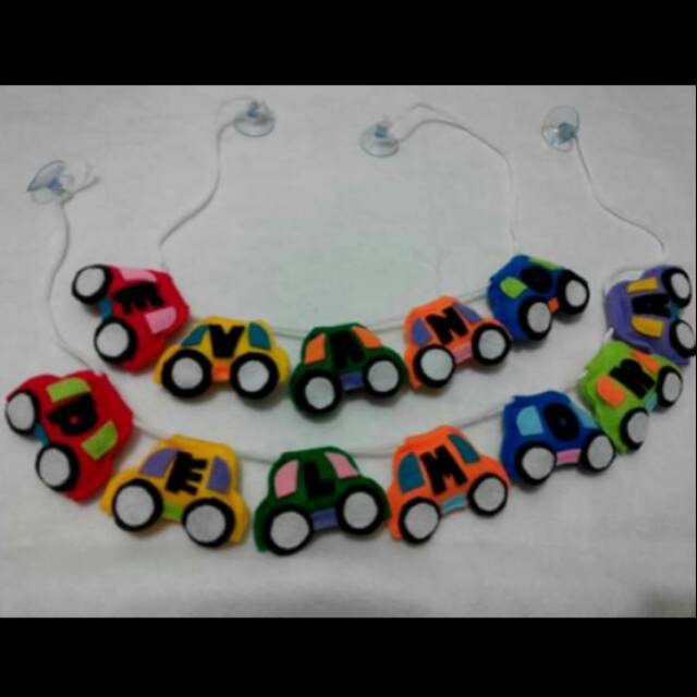 Ceplokan kaca nama ((per huruf free ceplokan))