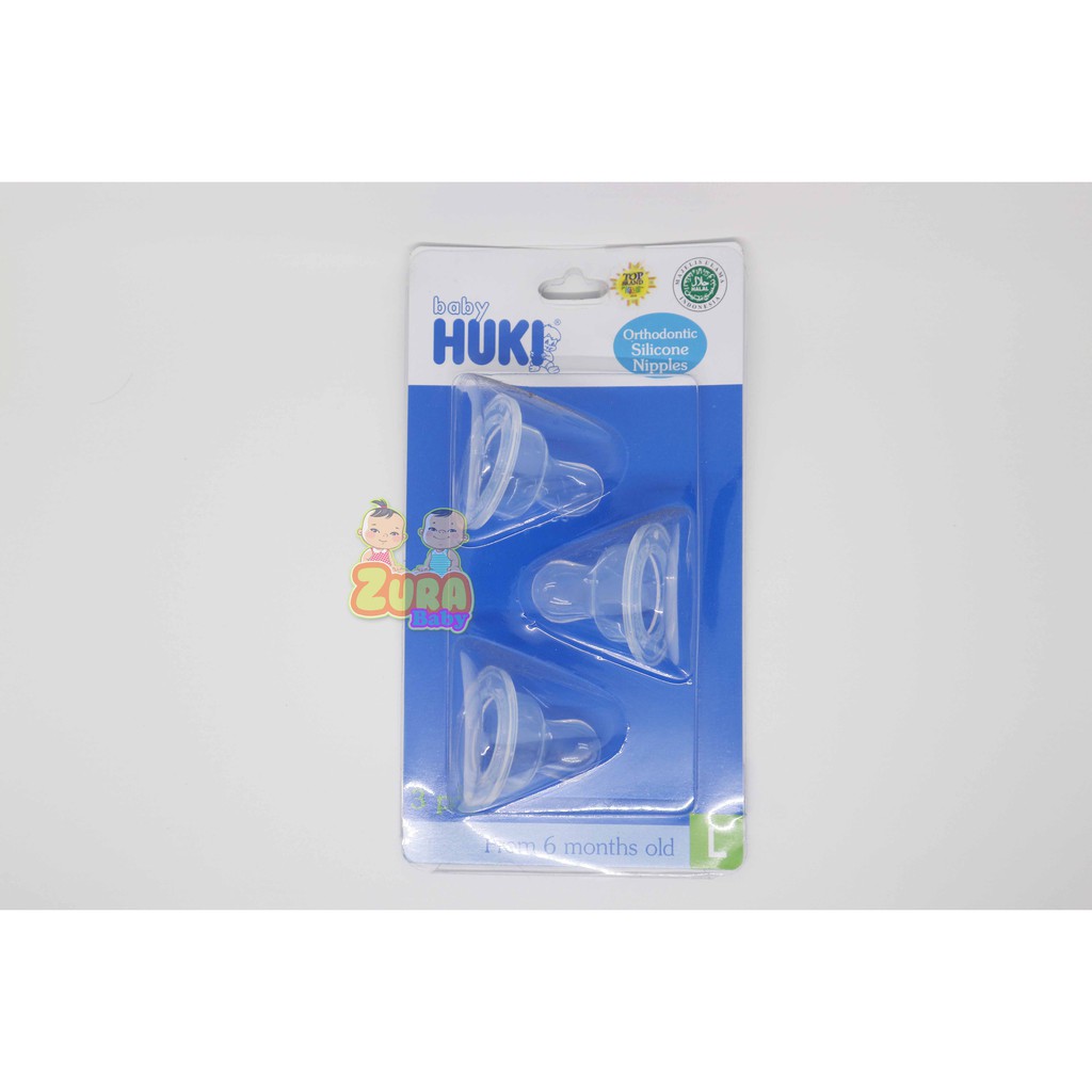 Nipple Huki, Dot Huki, Empeng Huki isi 3pcs
