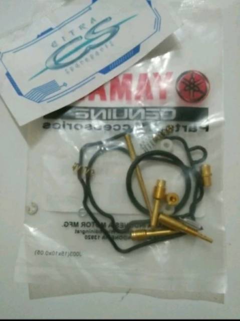 repair kit isi karburator jupiter mx old lama jarum carburator