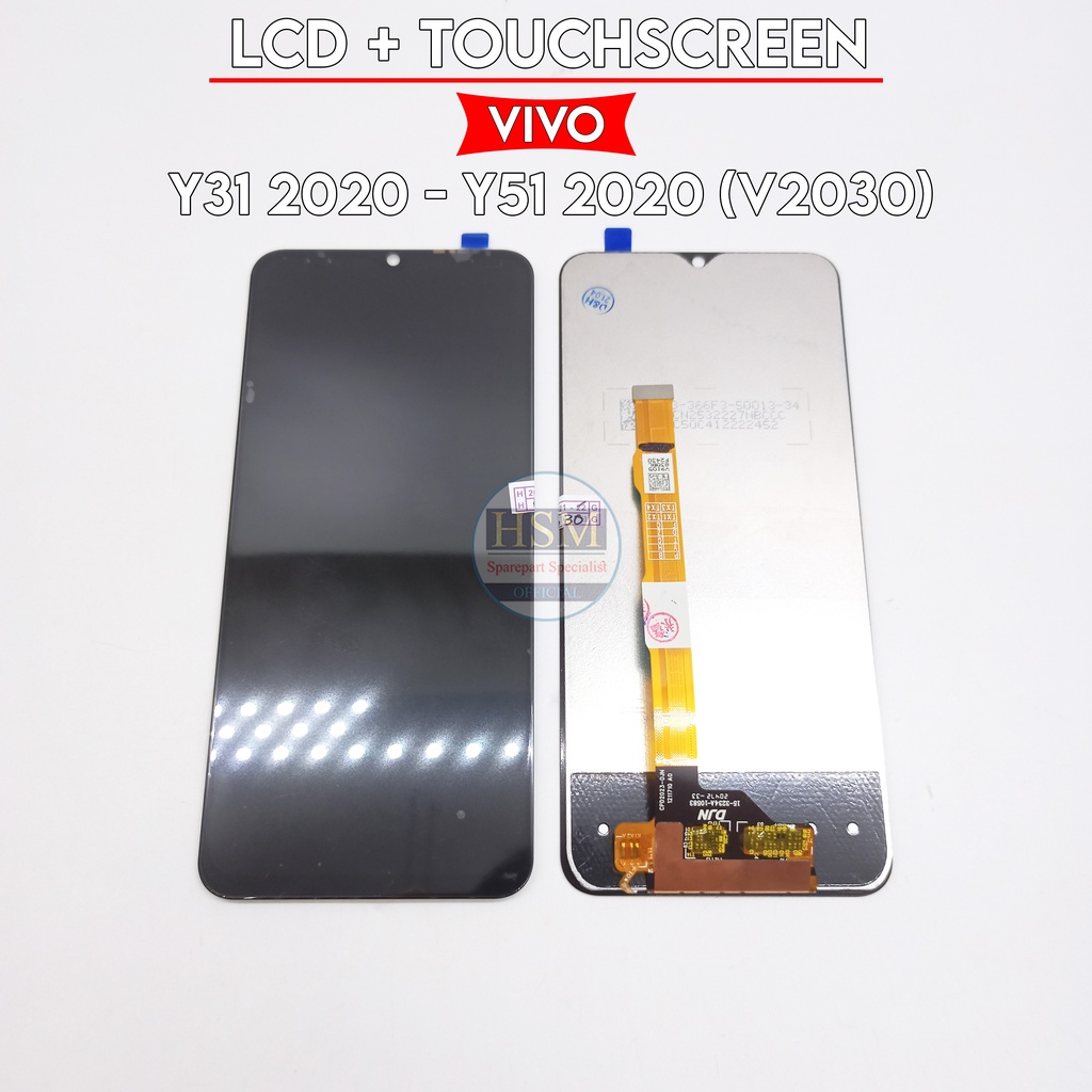 LCD VIVO Y31 2020/Y51 2020/V2030/V2036 FULLSET TOUCHSCREEN ORI OEM
