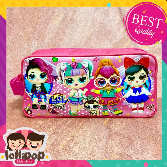 

Hadir Kotak Pensil Sereting Kain Premium Lolz Pink Bagus Murah Terbatas