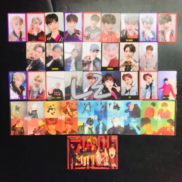 Stray Kids - Clé 1 : Miroh (Photocard: Chan Woojin Lee Know Changbin Hyunjin Han Felix Seungmin I.N)