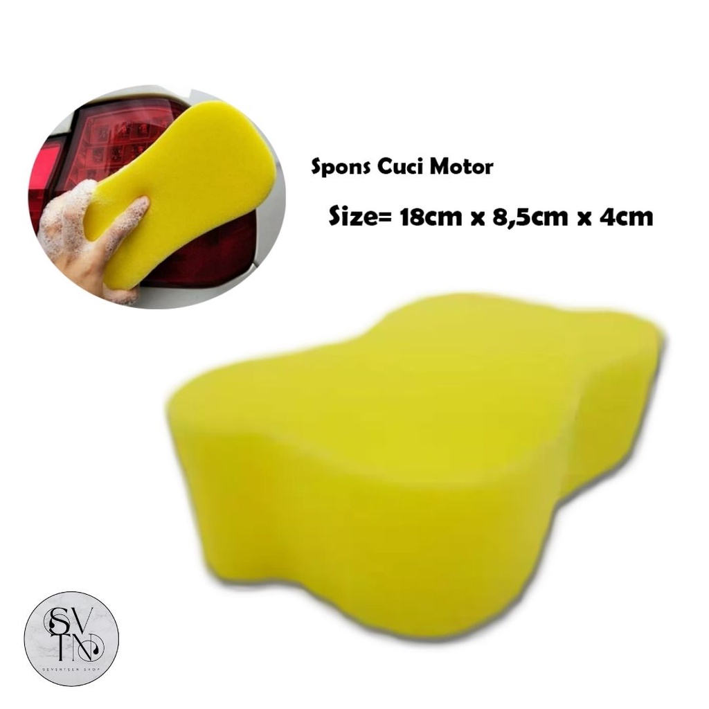 Spons Cuci Motor - Sponge Wash - Sponge cuci motor mobil