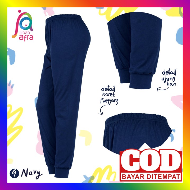 Nadia Leging Celana Daleman Gamis Jumbo Wanita Dewasa Panjang Legging Tebal Wudhu Premium Bahan Kaos