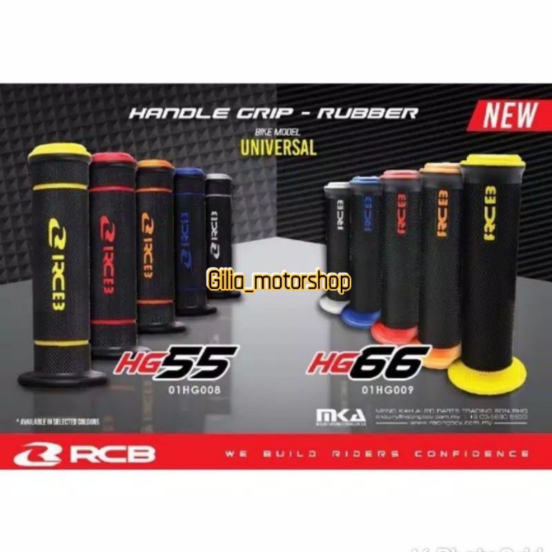 Hand Handle Grip Fat Handgrip Handfat RCB Original HG66 &amp; HG55 Premium Universal Motor Nmax Aerox Pcx vario Beat Scoopy