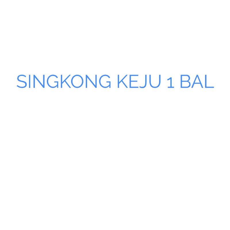 

Keripik Singkong Keju 1 Bal