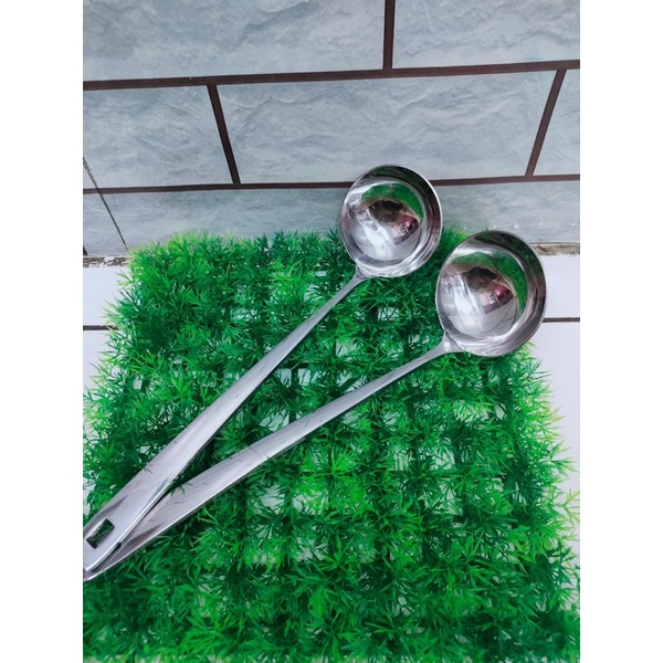 Centong sayur sop stainless tebal premium homepro / centong sayur serbaguna premium stainless homepro