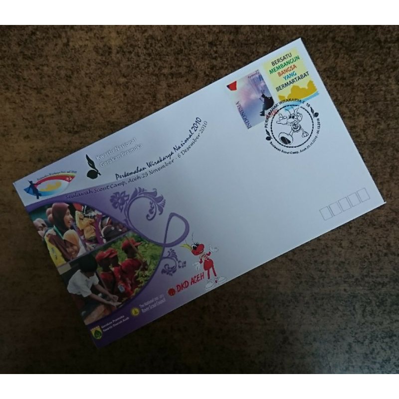 

Sampul Peringatan Pramuka Perkemahan Wirakarya Nasional 2010 di Seulawah Scout Camp Aceh