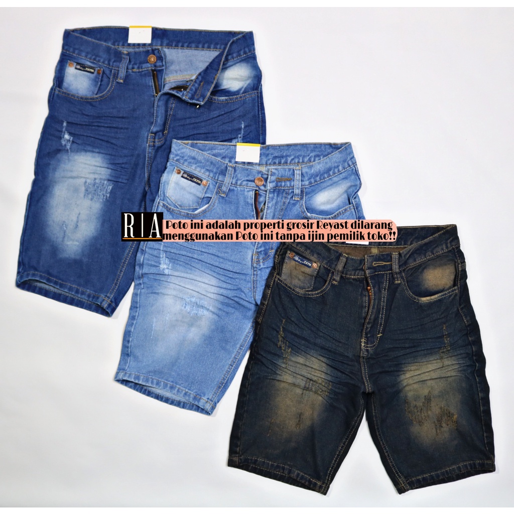 Celana Pendek Rip Jeans