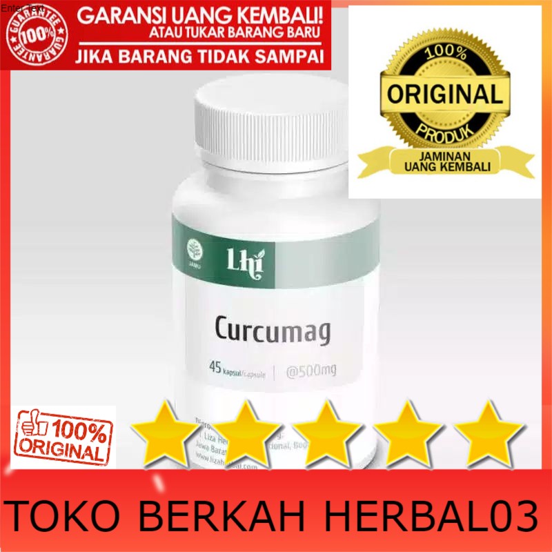 

100% ASLI CURCUMAG - Obat kesehatan lambung mengatasi gejala maag Herbal Original Bpom