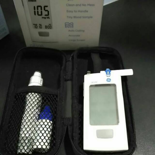 Jual GE 100 blood glucose monitoring system Shopee Indonesia