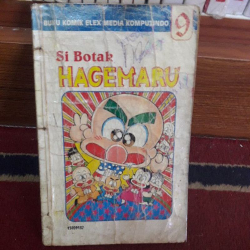 komik si botak hagemaru 9 (langka)