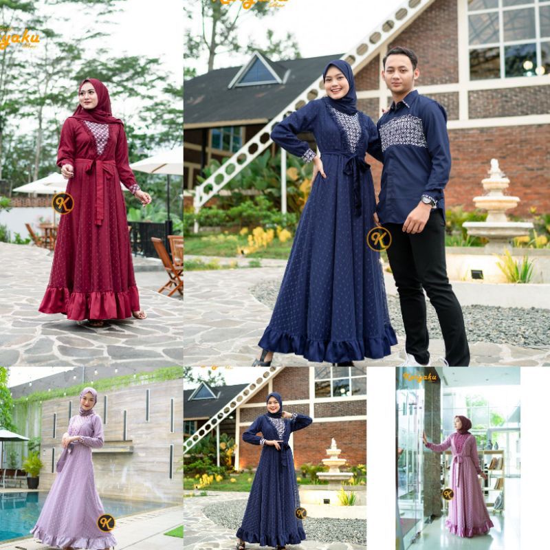 Baju Batik Couple Modern Batik Set Baju Couple Pasangan Gamis