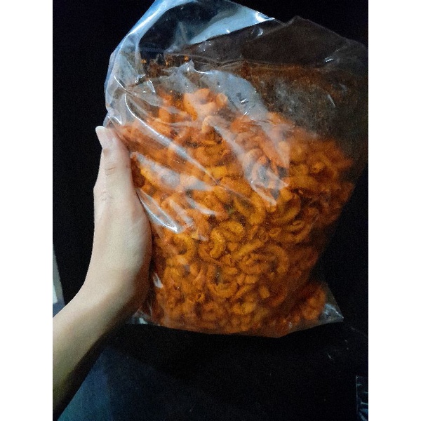 

Makaroni pedas daun jeruk kemasan 500gr Makroni Pedas Macaroni 1/2kilo Reseller Makaroni