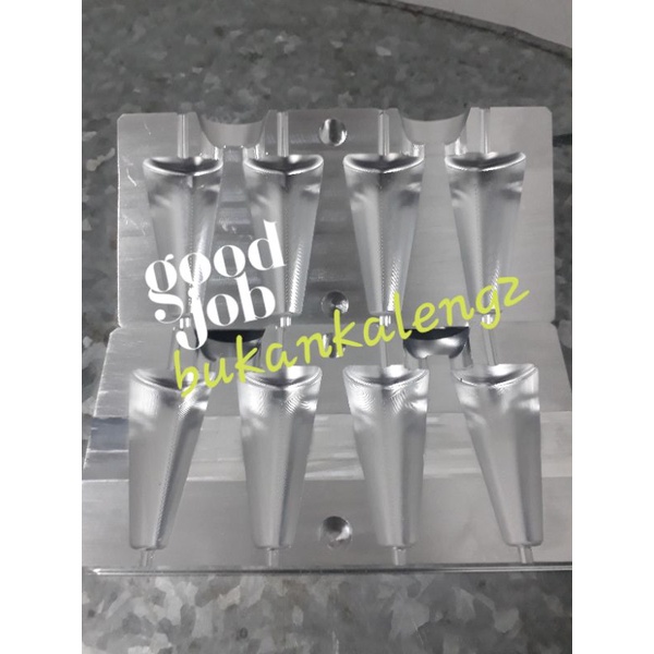 cetakan timah pancing kerucut ( 125 gram)