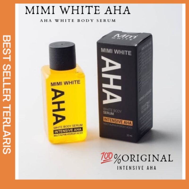 (ORI) SERUM PEMUTIH BADAN MIMI WHITE AHA / BODY SERUM PEMUTIH